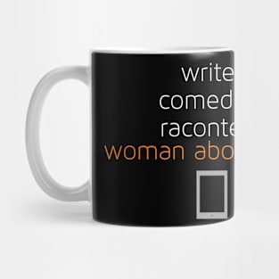 Woman About Town Mug